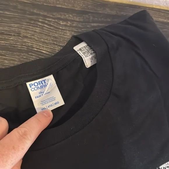 Black Captain Skull T-Shirt men’s - Picture 2 of 4